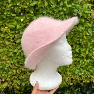 Pink Fuzzy Hat